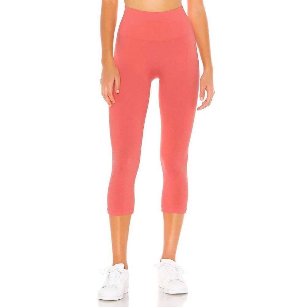 Morgan Stewart Sport Ribbed Crop Legging